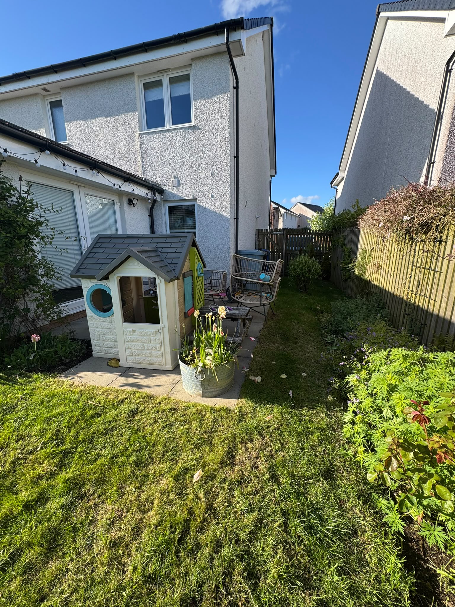 Garden transformation in Strathaven