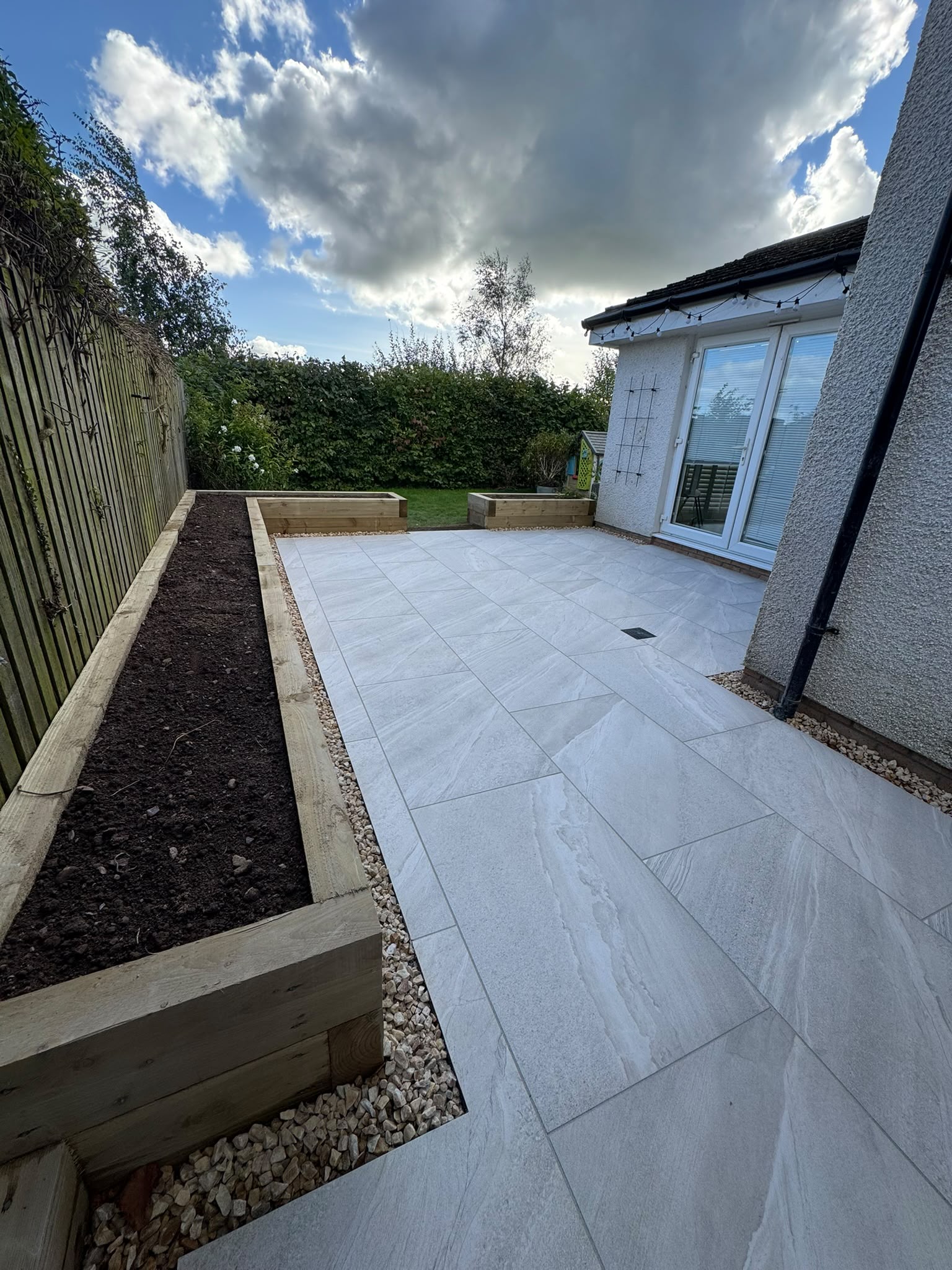 Finished garden transformation in Strathaven